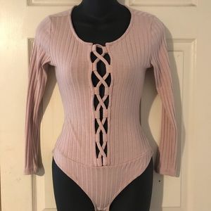 Baby pink Body suit
